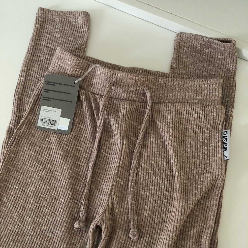 ➰ Gymshark Slounge Leggings - Taupe Marl
